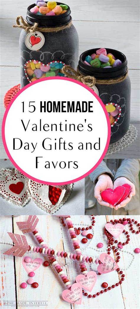 15 Homemade Valentines Day Gifts And Favors How To Build It