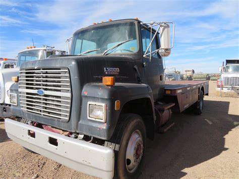 1992 Ford L8000 Flatbed Dump Truck For Sale Lamar Co Ranchers