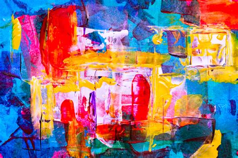 Multicolored Abstract Painting · Free Stock Photo