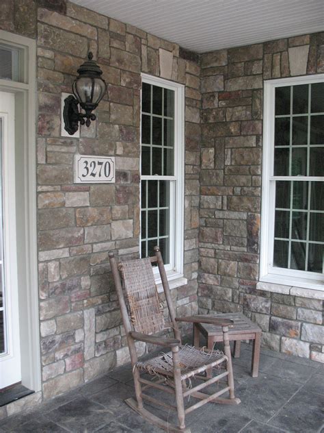 English Stone Porch