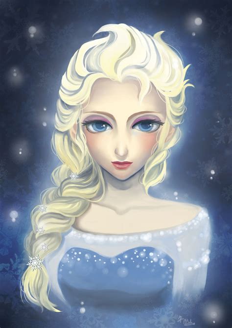Frozen Elsa By Yingrutai On Deviantart All Disney Princesses Elsa