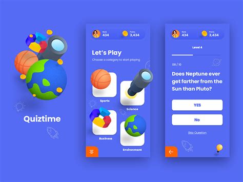 Day 14 Of 30 Quiz App Concept By Karan Menon On Dribbble