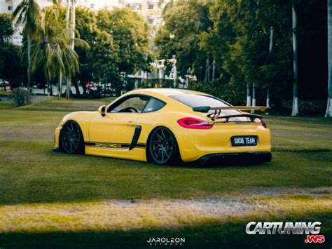 Tuning Porsche Cayman 981 Modified Tuned Custom Stance Stanced