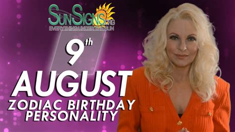 Get free monthly love horoscopes for every month. August 9th Zodiac Horoscope Birthday Personality - Leo ...