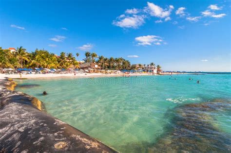 Playa Del Norte Beach In Isla Mujeres Mexico Editorial Stock Image Image Of Sand Tourism