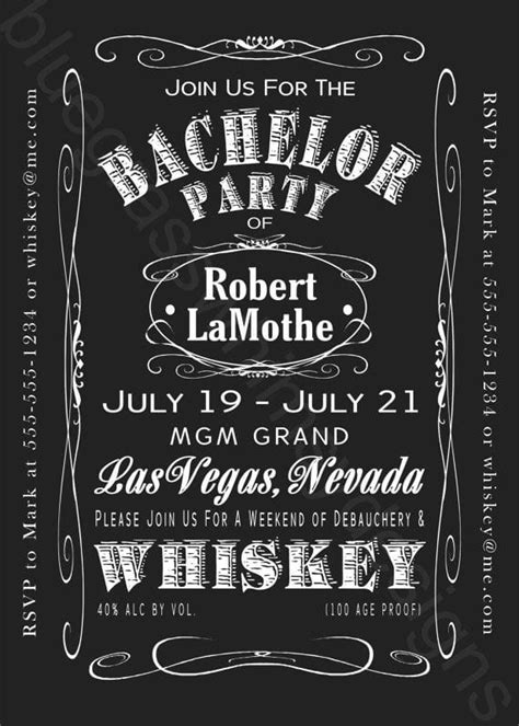 Bachelor Party Invitations Bachelor Party Invitations Bachelor Party Bachelor Party Weekend