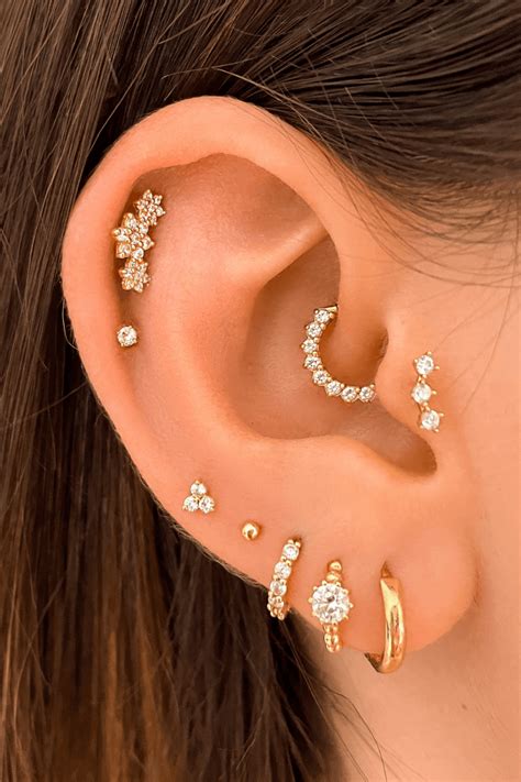 Helix Piercing Guide For The Babe Who S Extra In The Best Way