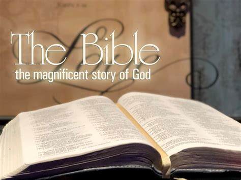 The Bible The Magnificent Story Of God Crosspoint Community Church