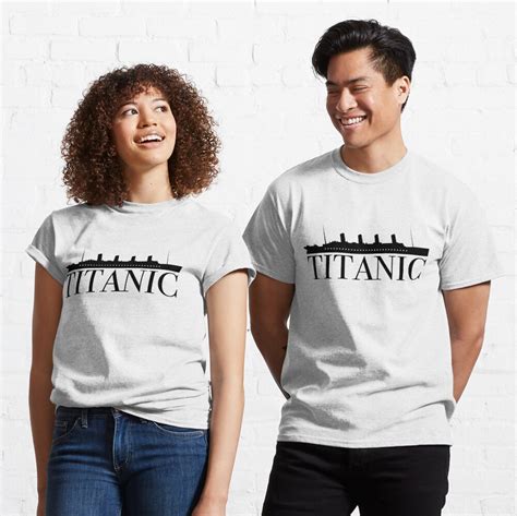 Titanic T Shirt By Roguedroid Redbubble