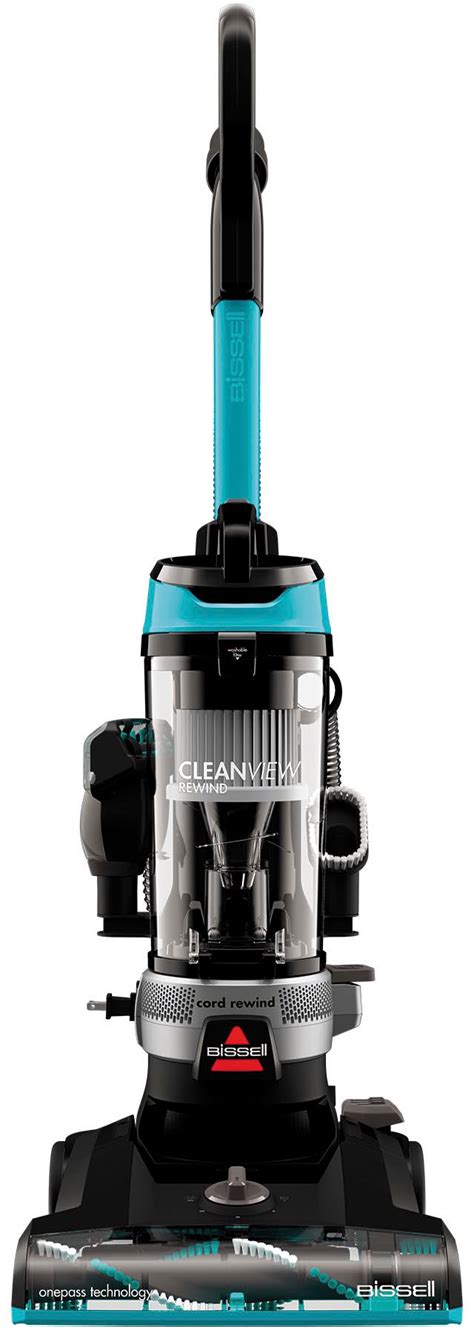 Bissell Cleanview Rewind Upright Vacuum Cleaner Black With Electric