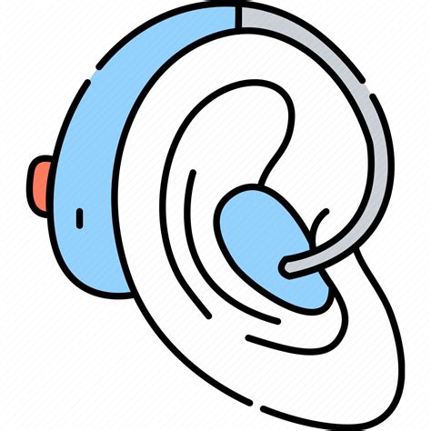 Hearing Aid Medical Device Ear Icon Download On Iconfinder