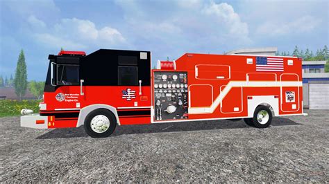 Us Fire Truck For Farming Simulator 2015