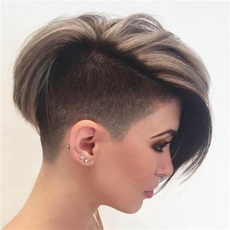 Haircuts are a type of hairstyles where the hair has been cut shorter than before. 2020 Popular Short Haircuts with One Side Shaved