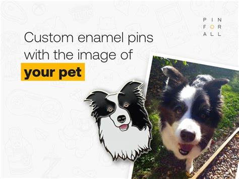 Custom Enamel Pins With Your Pet Custom Pins With Pets Dog Etsy In