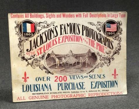 Louisiana Purchase Exposition 1904 St Louis Worlds Fair Photograph