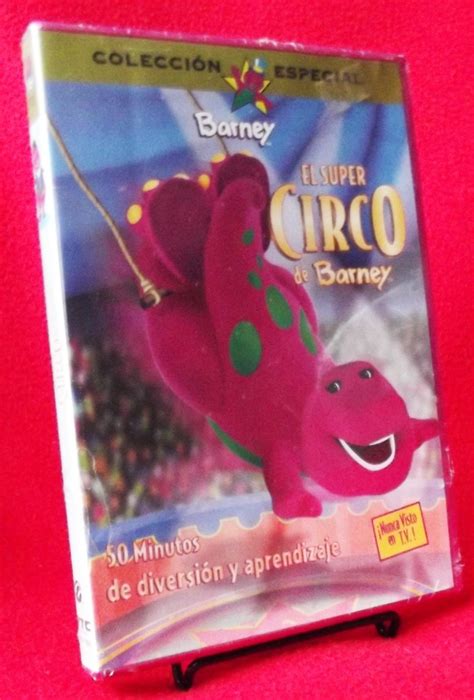 Dvd Infantil Barney El Súper Circo Español Livid