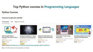 Best Udemy Python Courses With Certificate In