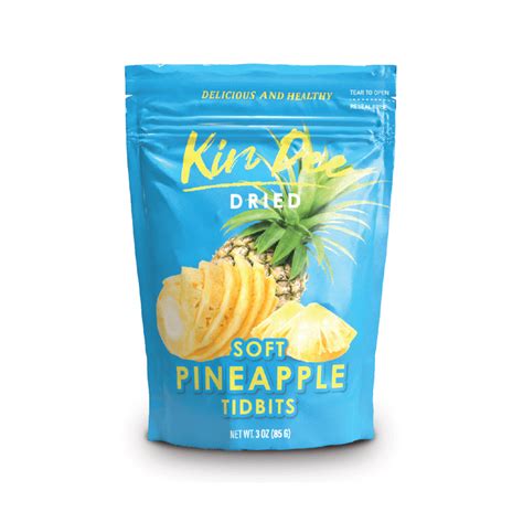 Dried Soft Pineapple Tidbits Kindee