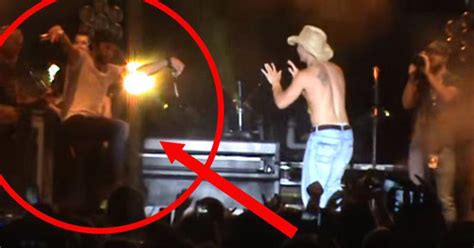 Shirtless Hunk Challenges Luke Bryan To An Impromptu Concert Dance Off What Happens Next Will