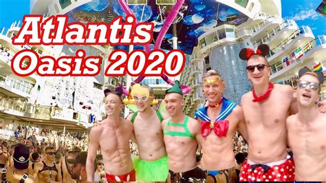 Atlantis Gay Cruise Oasis Of The Seas Youtube