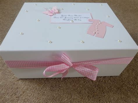 Shop for a personalized baby keepsake that can be cherished for years to come! Details about Personalised memory Box New Baby Keepsake ...