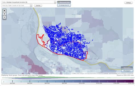 Vancouver Wa Neighborhood Map Income House Prices Occupations
