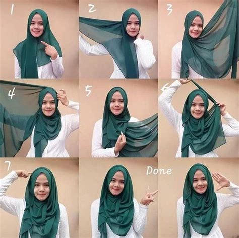 Modern Hijab Styles For Ramadan Step By Step Tutorial