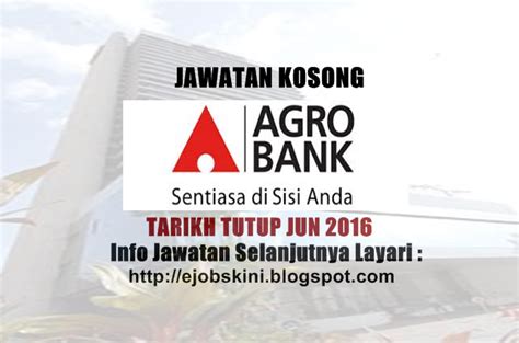The company provides various products and services such as banking. Jawatan Kosong Bank Pertanian Malaysia Berhad (Agrobank ...