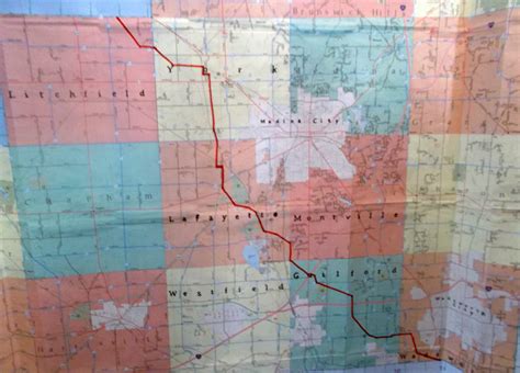 New Nexus Pipeline Map Through Medina County Sever Storey