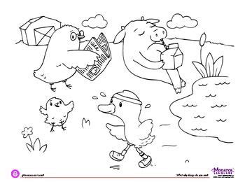 Print animal coloring pages for free and color our animal coloring! Coloring Page - Farm Animals - What silly things do you ...