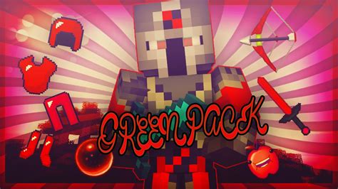 Minecraft Pvp Texture Pack Red Pack Youtube