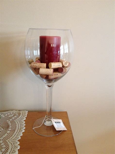 F S Giant Wine Glasses Centerpiece Idea — The Knot Community