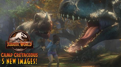 5 New Images Indominus Rex Spino And More Camp Cretaceous Season 4