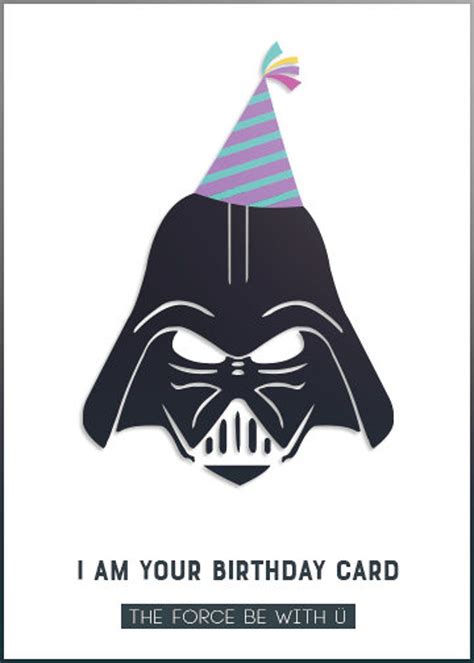 Star Wars Birthday Invitation Card Star Wars Card Digital Etsy