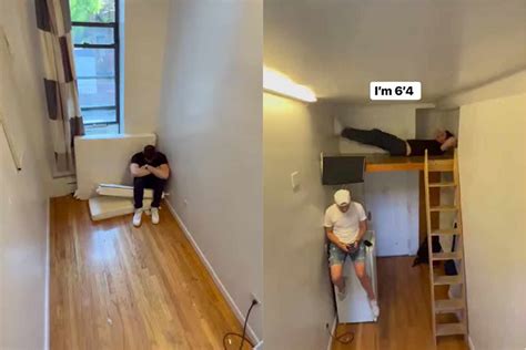 Man Shows Off The Smallest Apartment In New York City Business News
