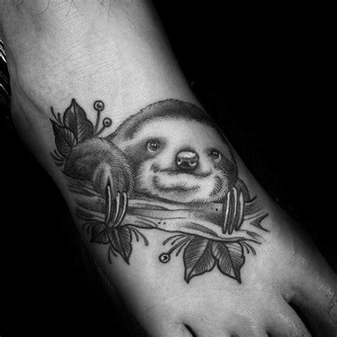 70 Sloth Tattoo Designs For Men Ink Ideas To Hang Onto Sloth Tattoo