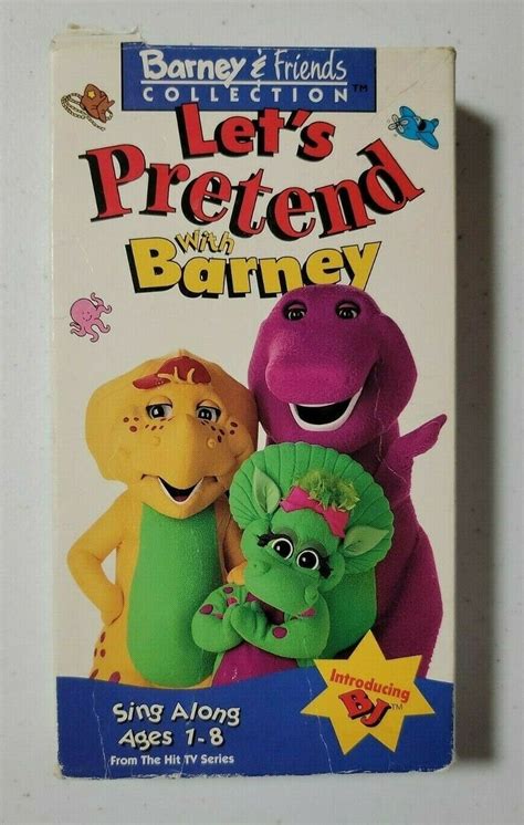 Barney And Friends Lets Pretend With Barney Vhs Ebay