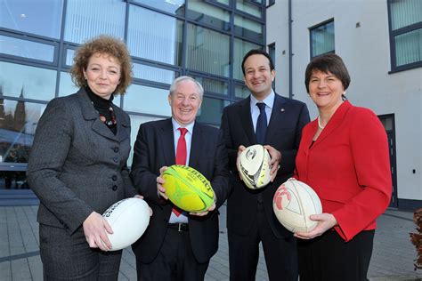 varadkar and ring meet northern ireland ministers to discuss rugby world cup bid leo varadkar