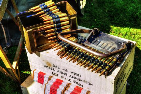 Small Arms Ammunition Photograph By Paul Thompson Pixels