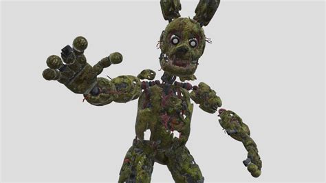 Springtrap Download Free 3d Model By Orangesauceu 8c27a7e Sketchfab