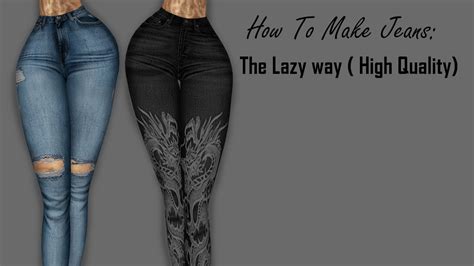 Imvu Creator High Quality Jeans The Lazy Way Youtube