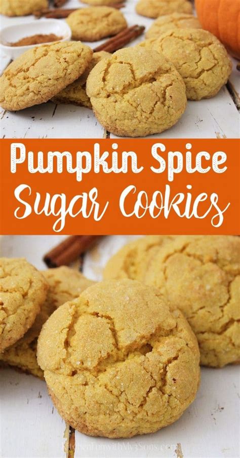 Easy Pumpkin Spice Sugar Cookies Kitchen Fun With My 3 Sons