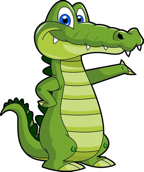 Girls Alligator Cartoon Clipart Clipartix