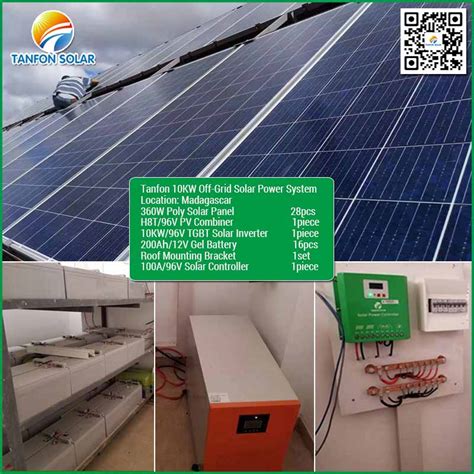 Residential Solar Power System 5kw For House Appliance Use