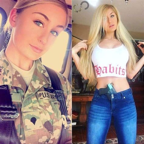 Guns And Stuff Military Girl Military Women Women