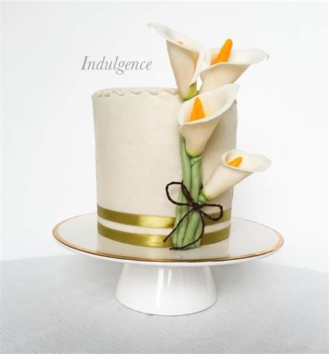 Calla Lilies Lily Cake Cake Decorating With Fondant Wedding Cakes