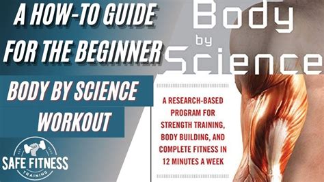 Body By Science Workout Routine For Beginners Super Slow High Intensity Training On The Leg