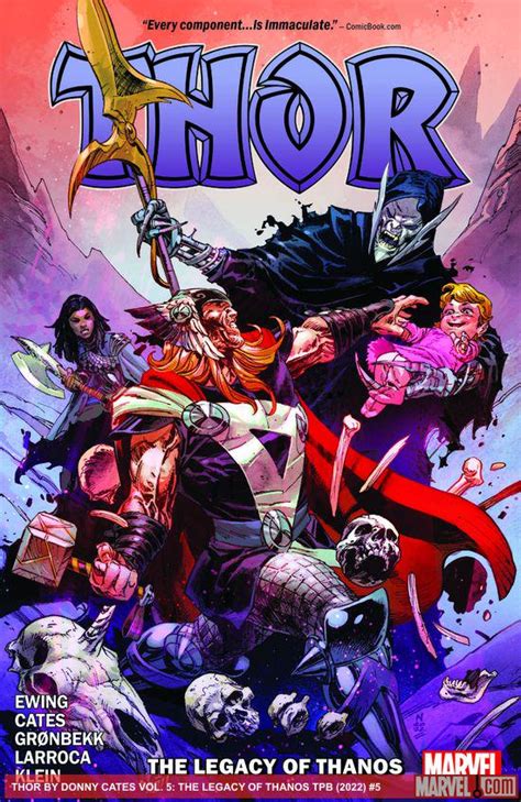 Thor By Donny Cates Vol 5 The Legacy Of Thanos Trade Paperback