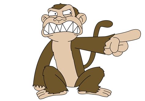 Angry Monkey Cartoon Clipart Best