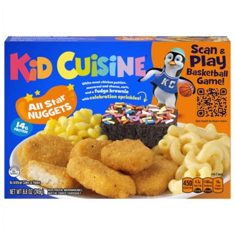 Kid Cuisine All Star Chicken Breast Nuggets Frozen Meal 88 Oz King